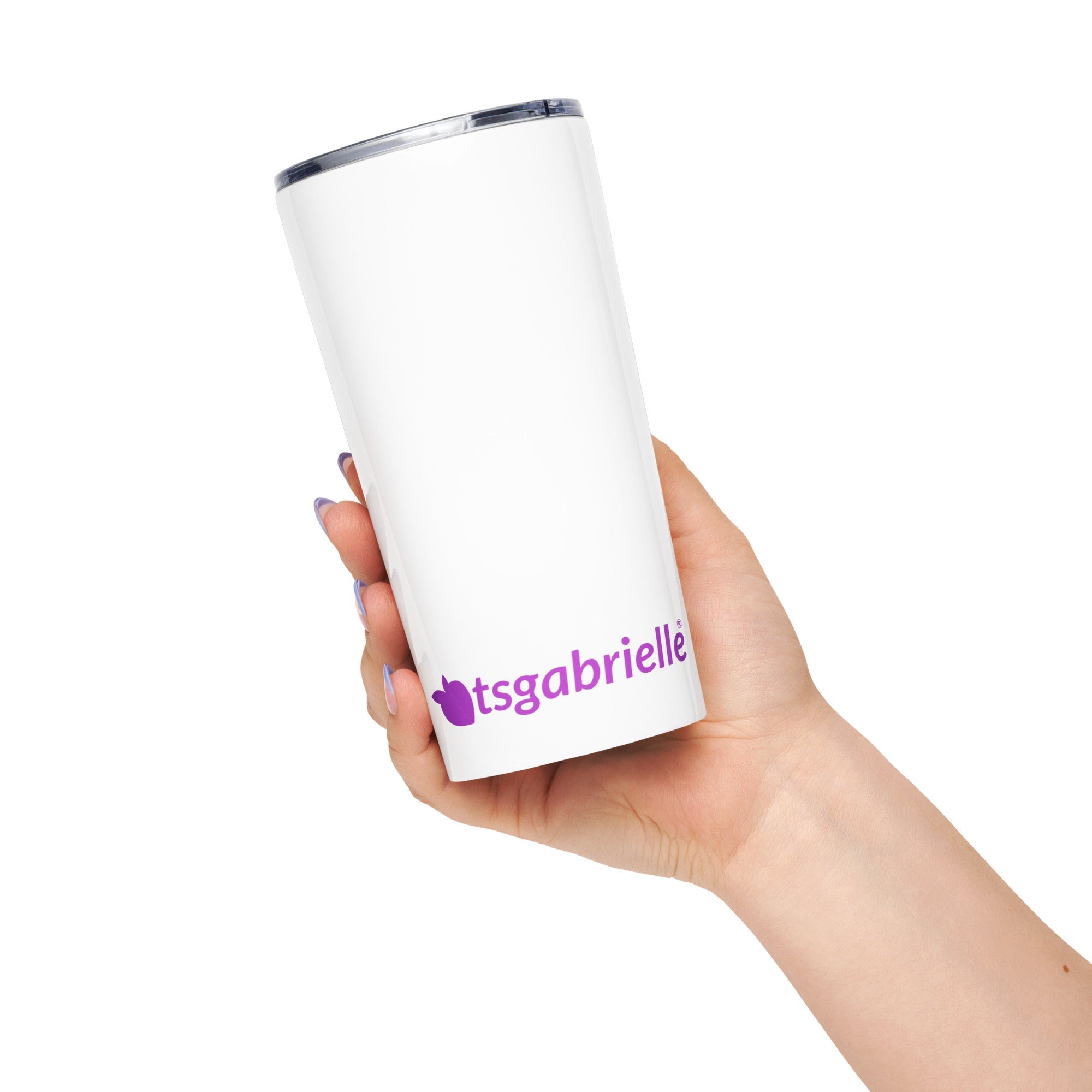 tsgabrielle® • Gobelet conique • Blanc • Acier inoxydable