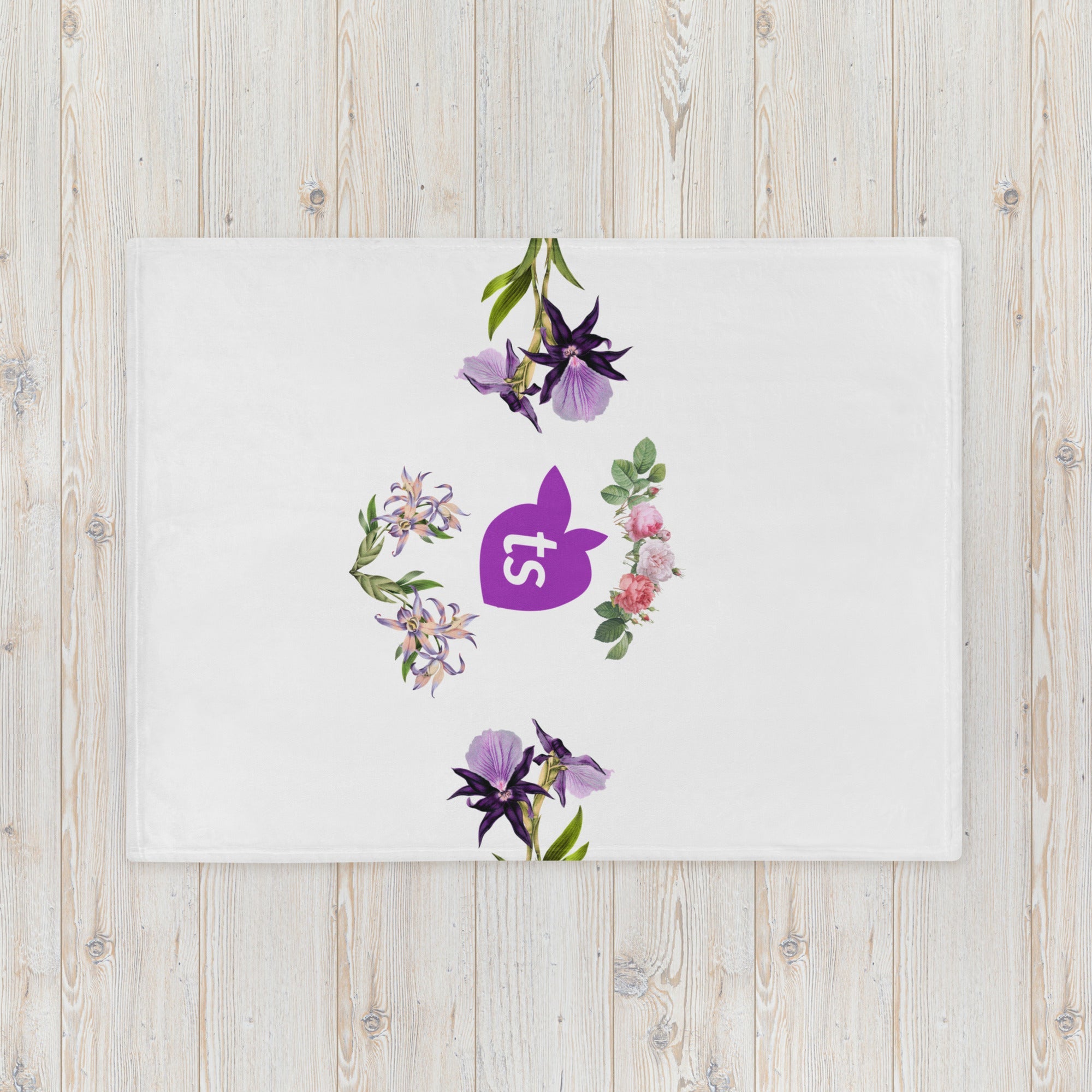 tsgabrielle® • TransFLOWer • Couverture • Blanc • 3 tailles
