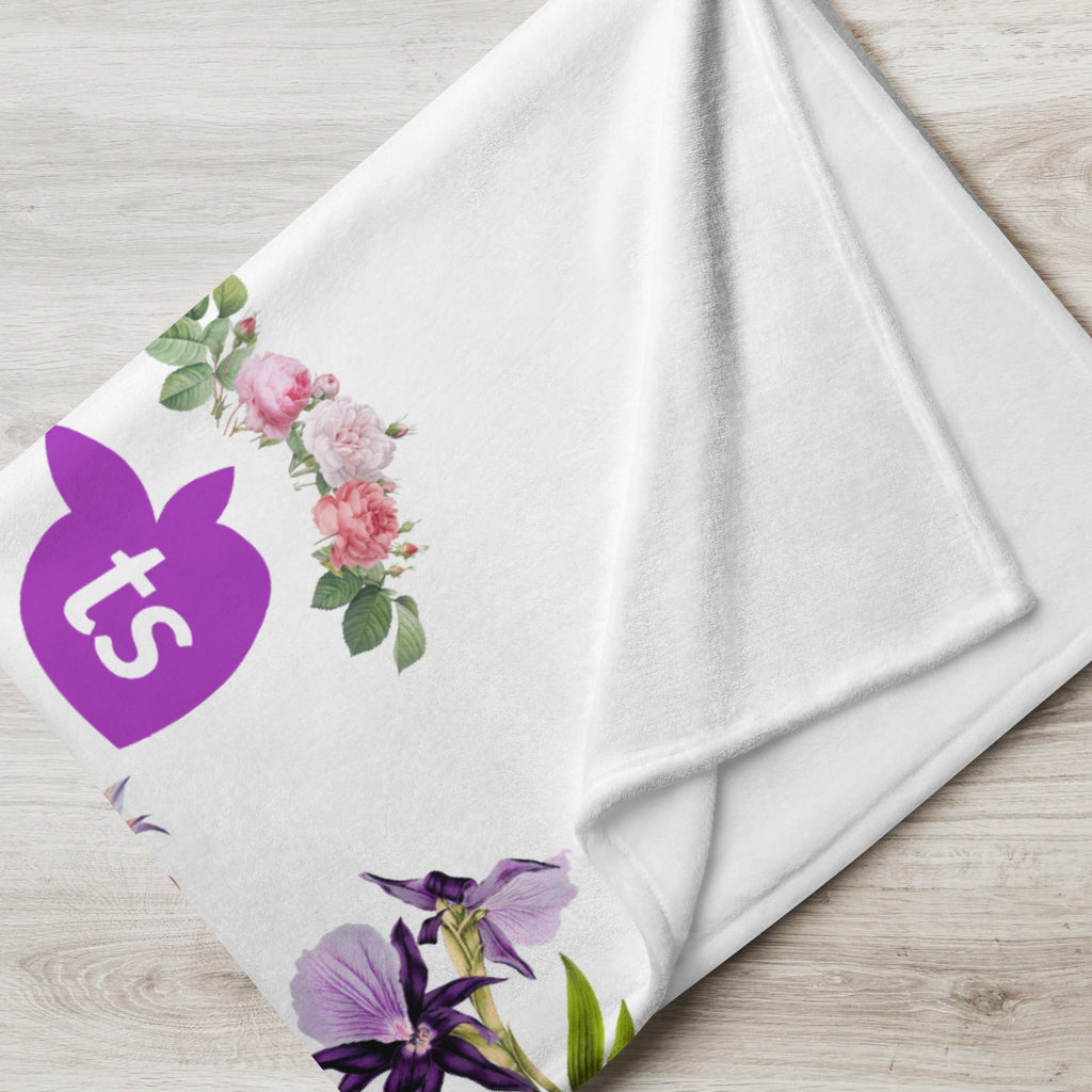 tsgabrielle® • TransFLOWer • Couverture • Blanc • 3 tailles