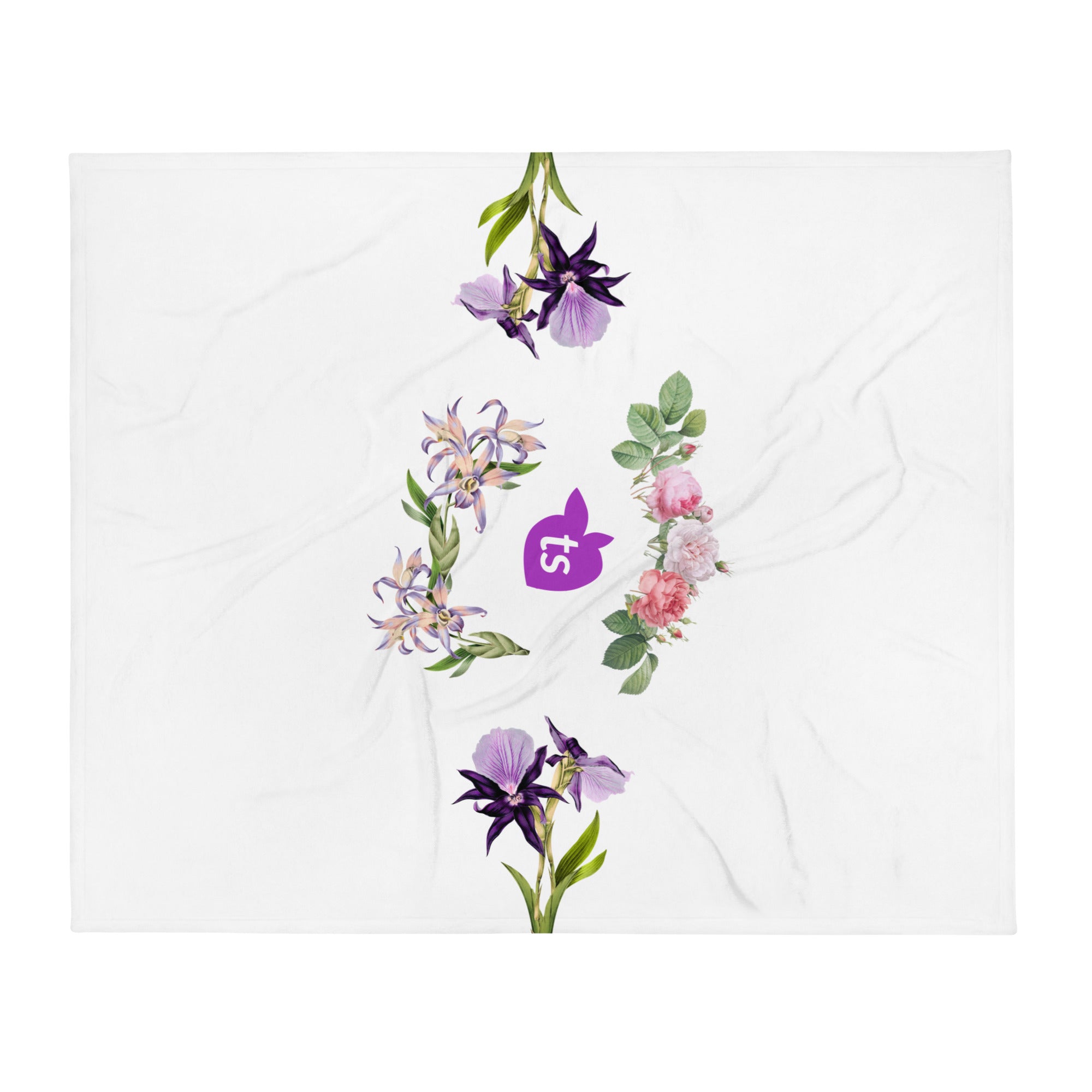 tsgabrielle® • TransFLOWer • Couverture • Blanc • 3 tailles