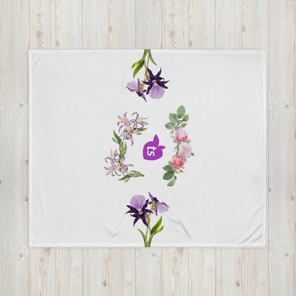 tsgabrielle® • TransFLOWer • Couverture • Blanc • 3 tailles