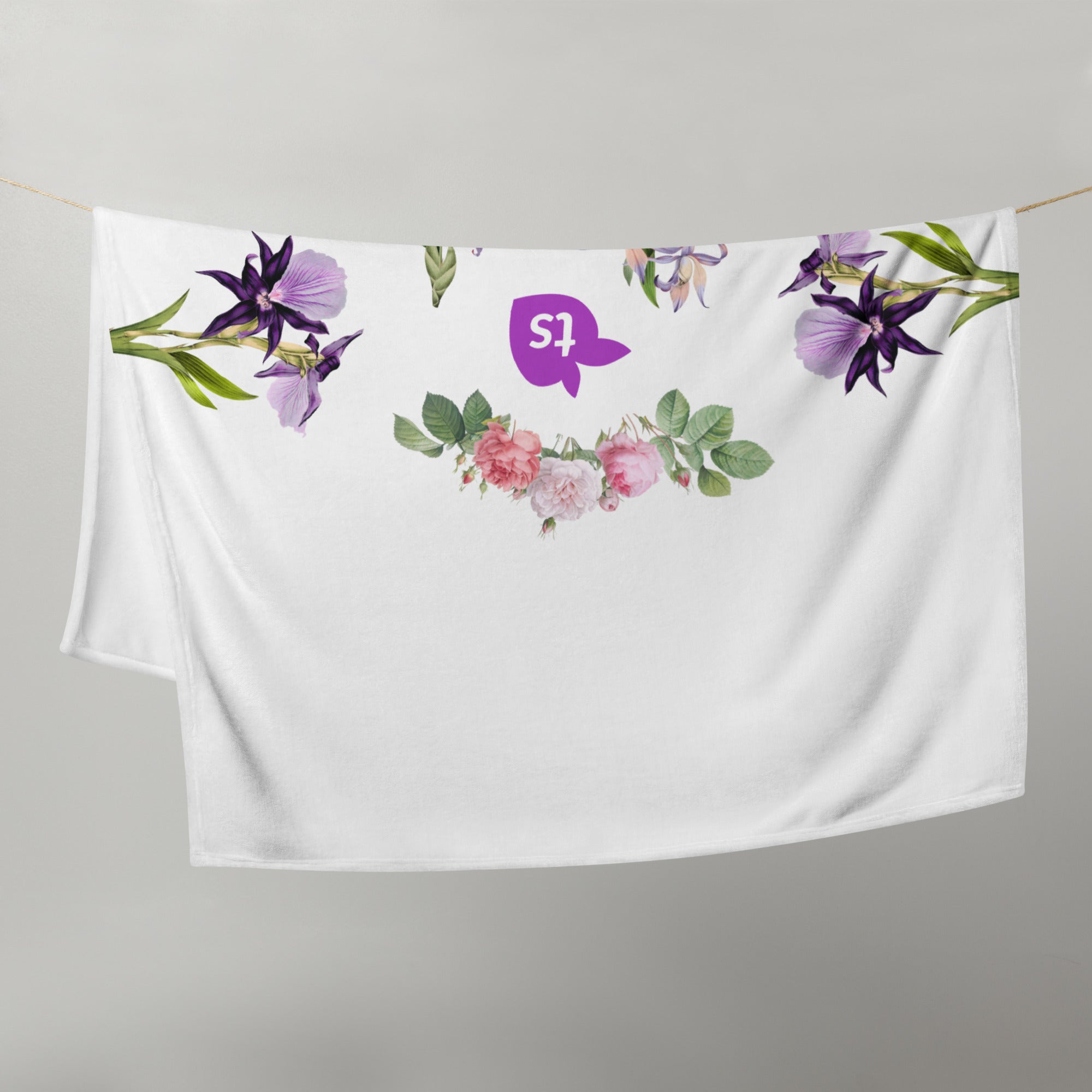 tsgabrielle® • TransFLOWer • Couverture • Blanc • 3 tailles
