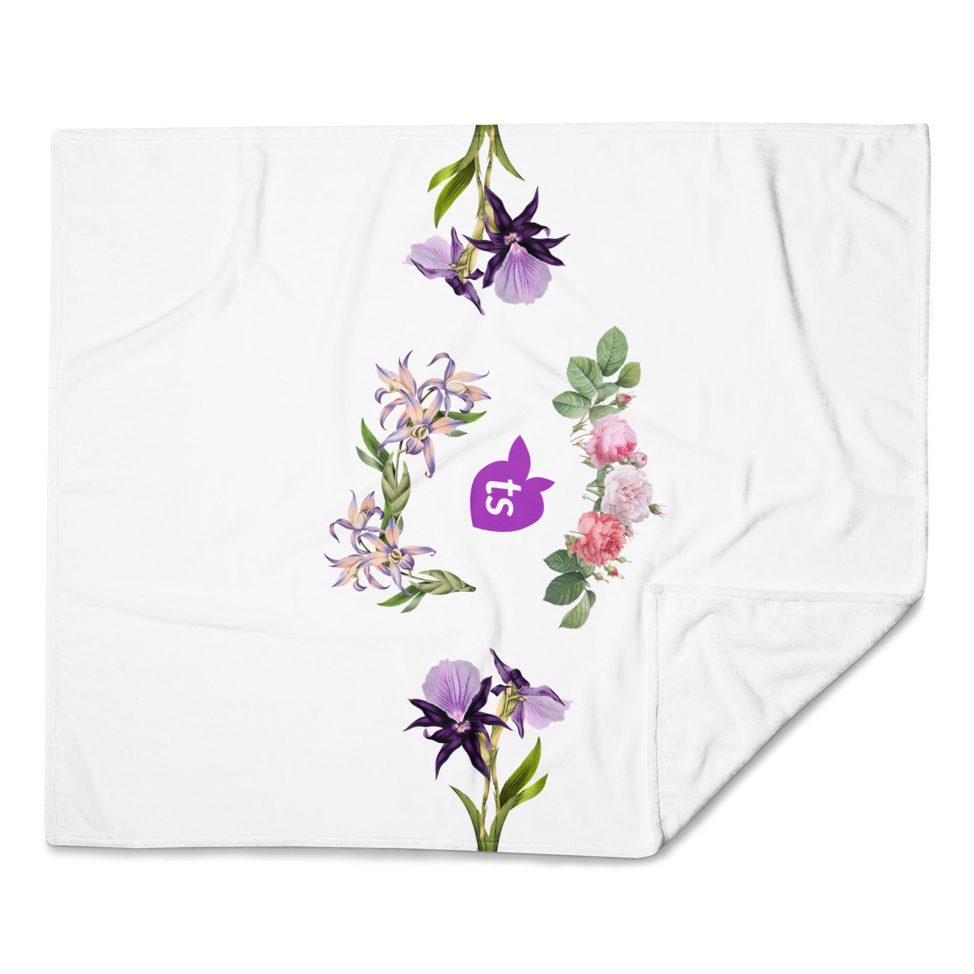 tsgabrielle® • TransFLOWer • Couverture • Blanc • 3 tailles