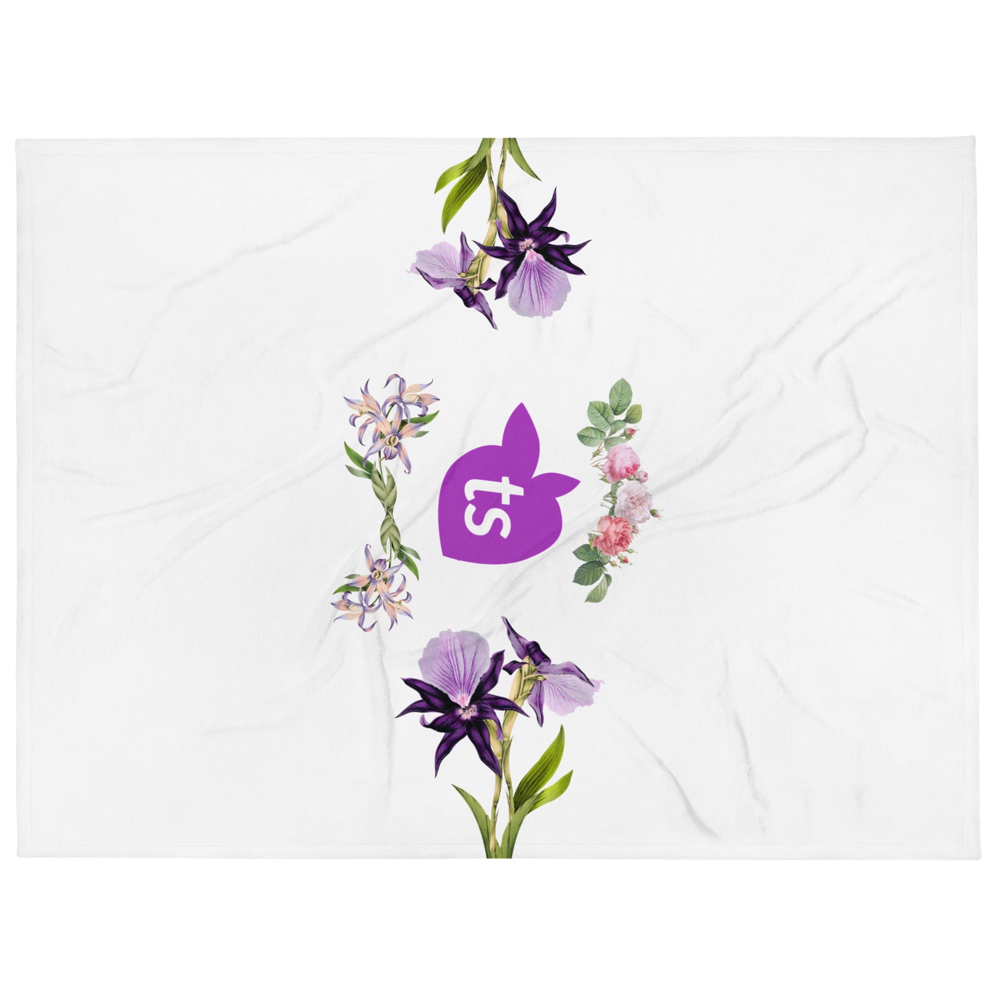 tsgabrielle® • TransFLOWer • Couverture • Blanc • 3 tailles