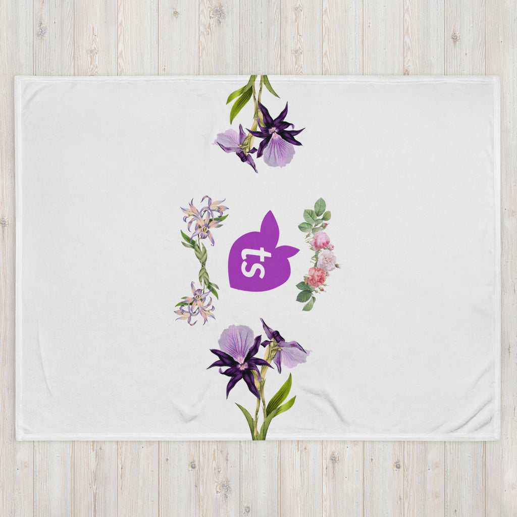 tsgabrielle® • TransFLOWer • Couverture • Blanc • 3 tailles