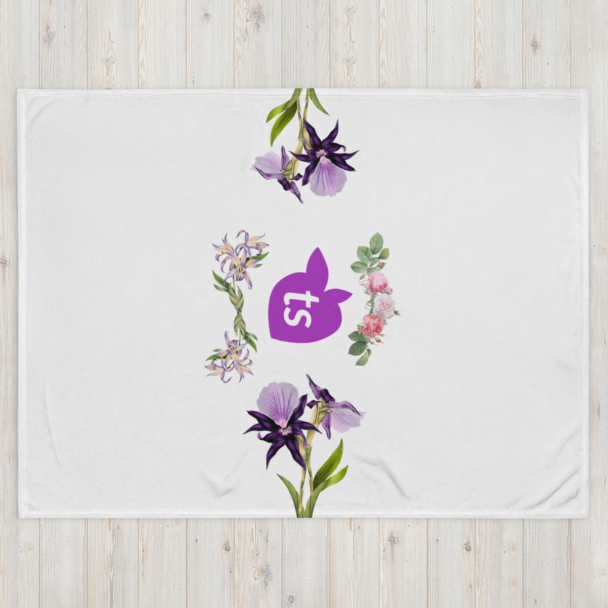 tsgabrielle® • TransFLOWer • Couverture • Blanc • 3 tailles