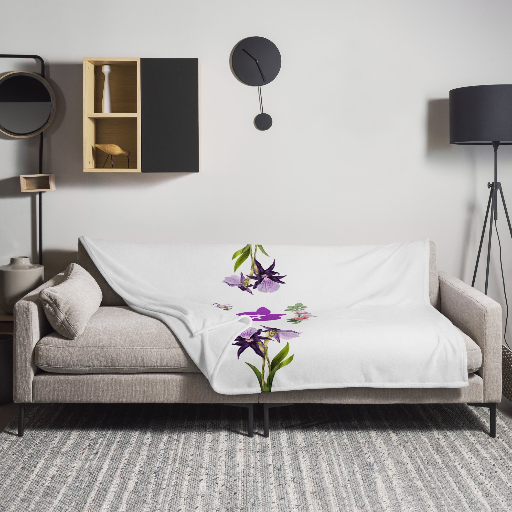 tsgabrielle® • TransFLOWer • Couverture • Blanc • 3 tailles