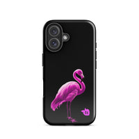tsgabrielle® • Flamant🦩 Rose • Tough Case Compatible with iPhone® • Latest Models • iPhone 16 Gloss Black