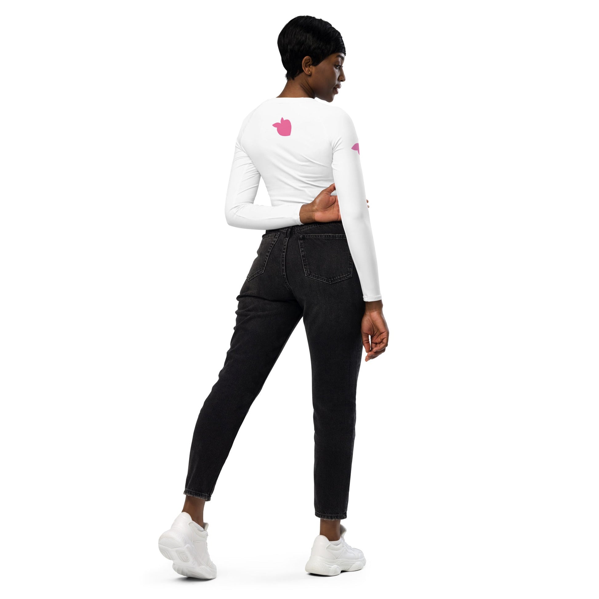 tsgabrielle™ • tsgabrielle™ • Trans / Women's Recycled Long - Sleeve Crop Top (Unicorn) • Apparel & Accessories • Trans / Women's Recycled Long - Sleeve Crop Top (Unicorn) • TSG3 - UN05 - 2400094A •