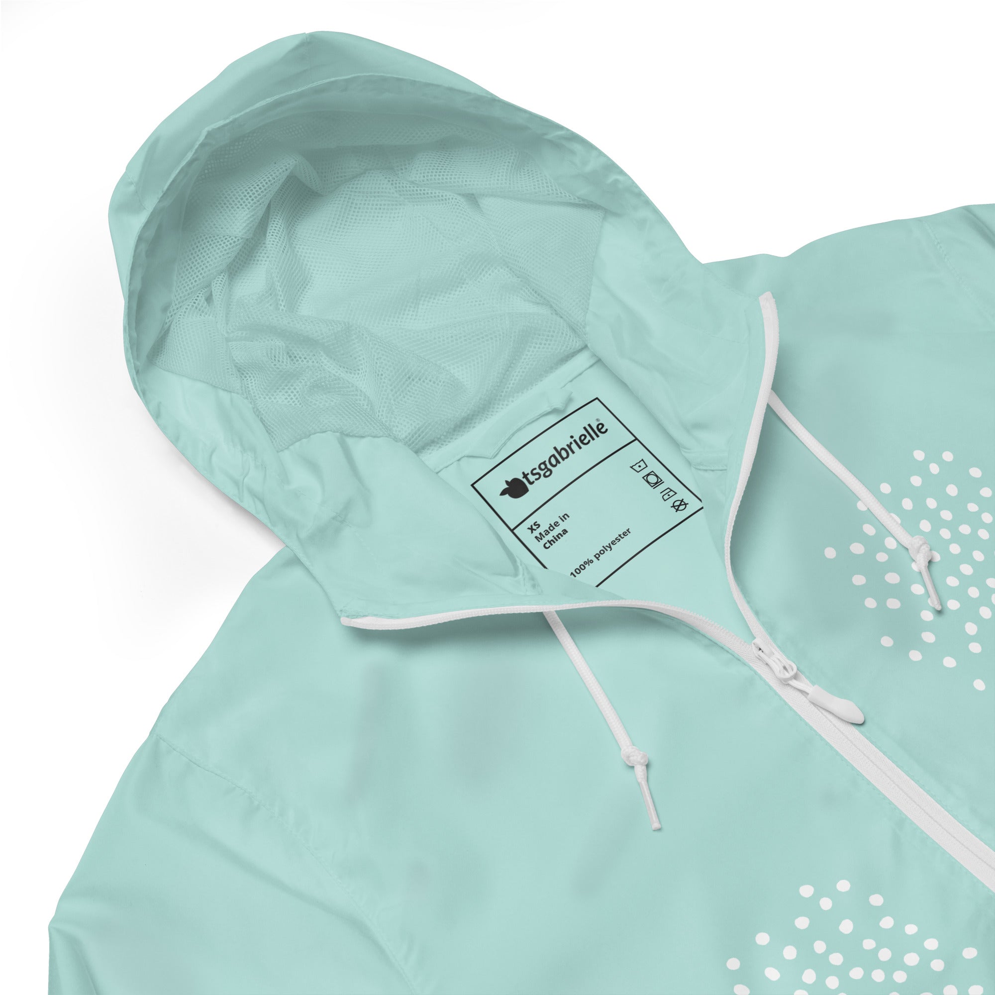 tsgabrielle® • For Her 👗 • ❄️ Glow in Winter 26 • Lightweight Zip Up Windbreaker •