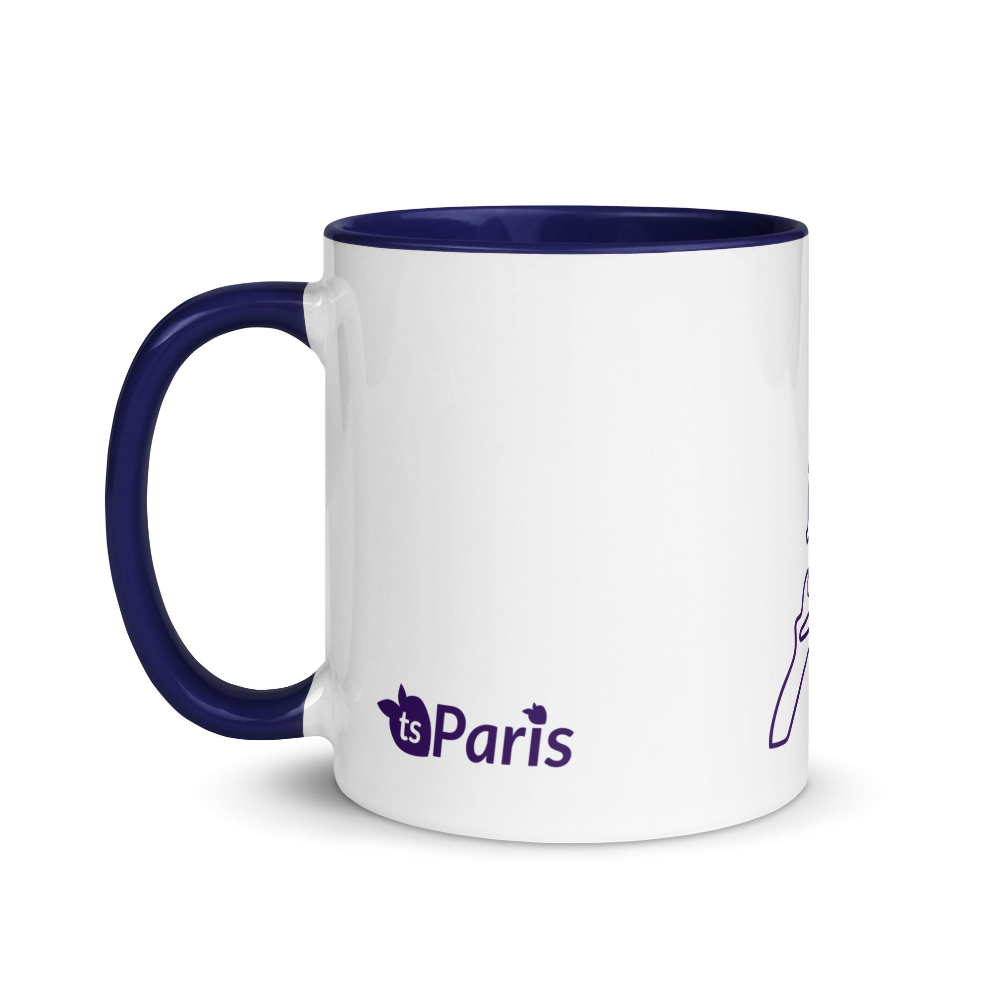 tsgabrielle® • Paris - La Tour Eiffel • Mug avec intérieur coloré • Céramique • 325 ml