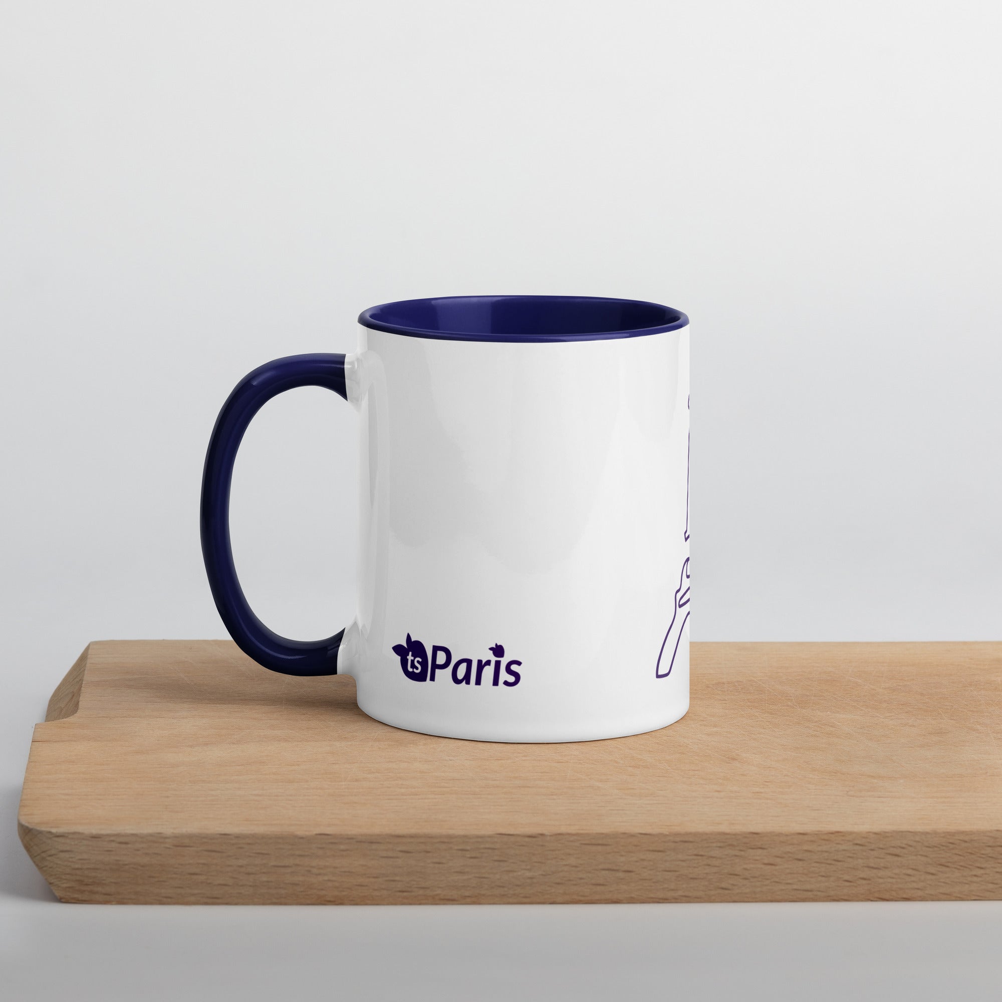 tsgabrielle® • Paris - La Tour Eiffel • Mug avec intérieur coloré • Céramique • 325 ml