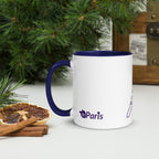 tsgabrielle® • Paris - La Tour Eiffel • Mug avec intérieur coloré • Céramique • 325 ml