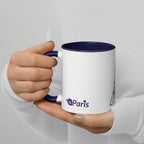 tsgabrielle® • Paris - La Tour Eiffel • Mug avec intérieur coloré • Céramique • 325 ml