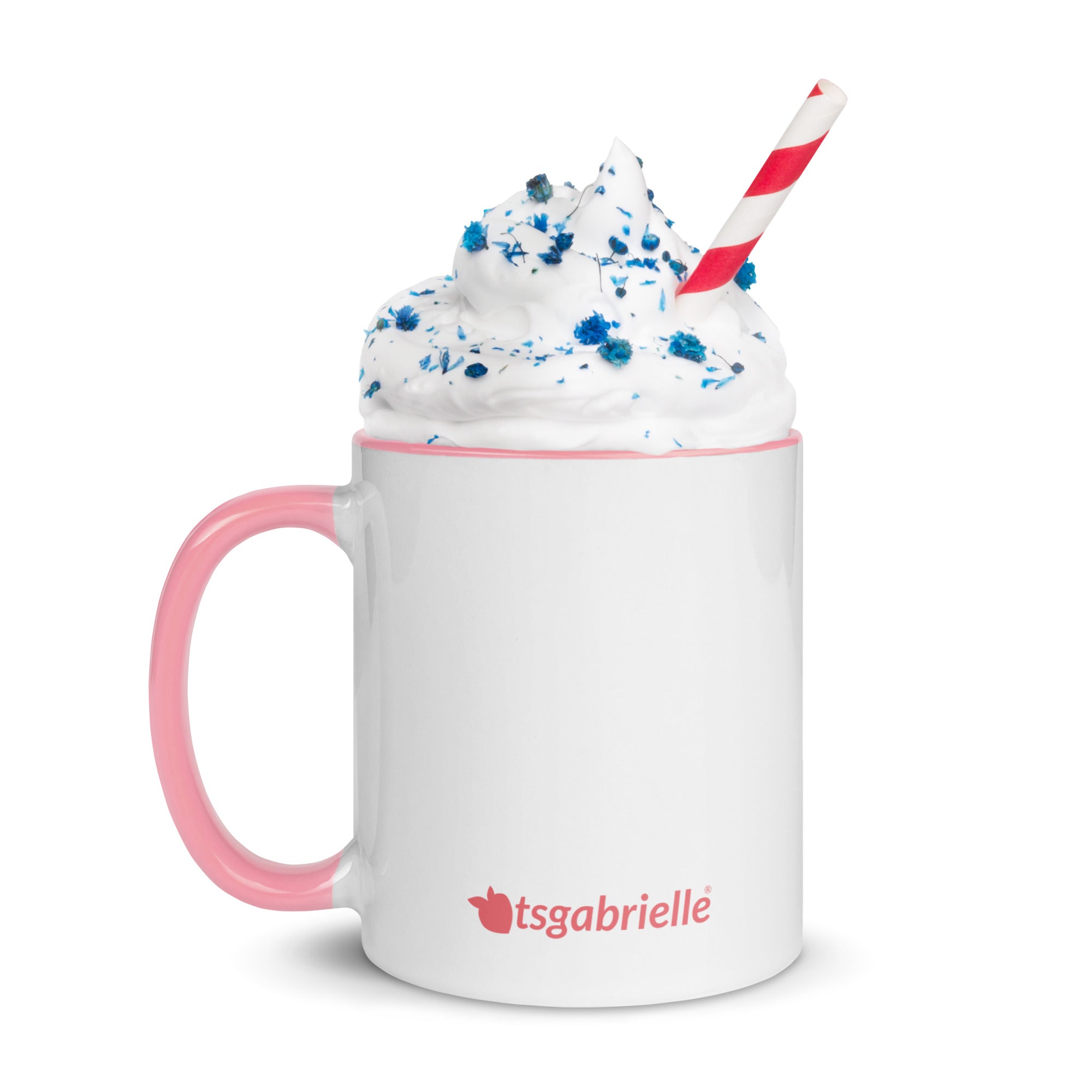 tsgabrielle® • Mug with Color Inside • 🦄 Unicorn - Seraphina • Ceramic • 11 oz •