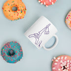 tsgabrielle® • Paris - La Tour Eiffel • Mug brillant • Blanc • Céramique • 325 ml