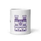 tsgabrielle® • Paris - Cathédrale Notre-Dame • Mug brillant • Blanc