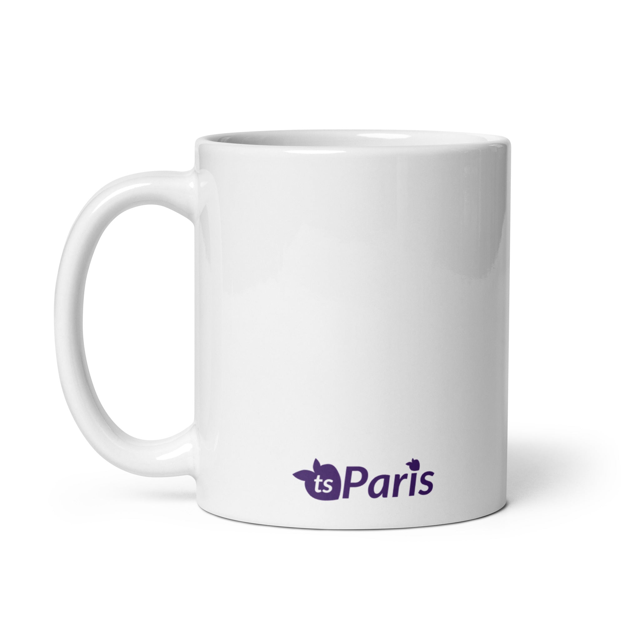 tsgabrielle® • Paris - La Tour Eiffel • Mug brillant • Blanc • Céramique • 325 ml