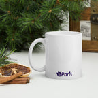 tsgabrielle® • Paris - La Tour Eiffel • Mug brillant • Blanc • Céramique • 325 ml