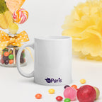 tsgabrielle® • Paris - La Tour Eiffel • Mug brillant • Blanc • Céramique • 325 ml
