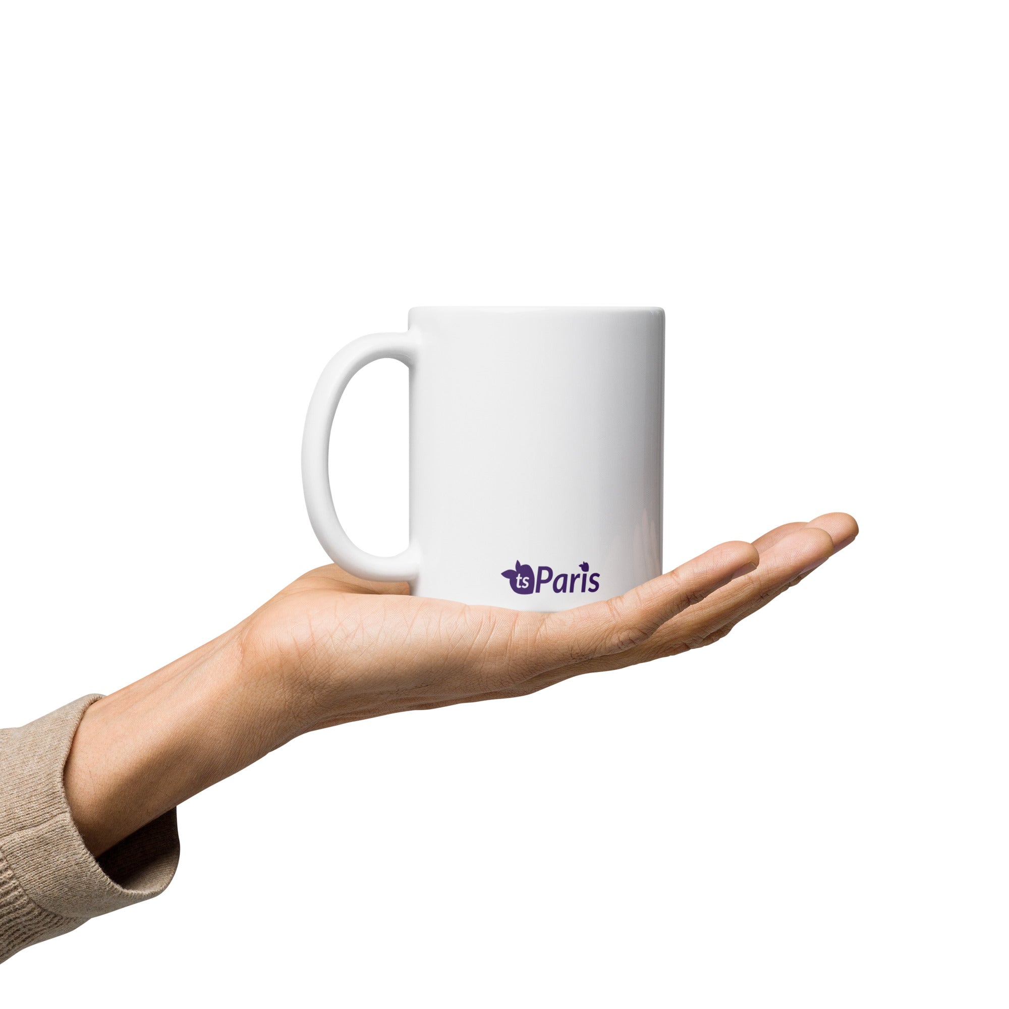 tsgabrielle® • Paris - La Tour Eiffel • Mug brillant • Blanc • Céramique • 325 ml