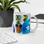 tsgabrielle® • Good Vibes Only • Mug brillant • Noir • Céramique • 3 tailles
