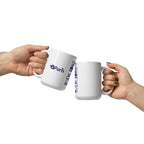 tsgabrielle® • Paris - Cathédrale Notre-Dame • Mug brillant • Blanc