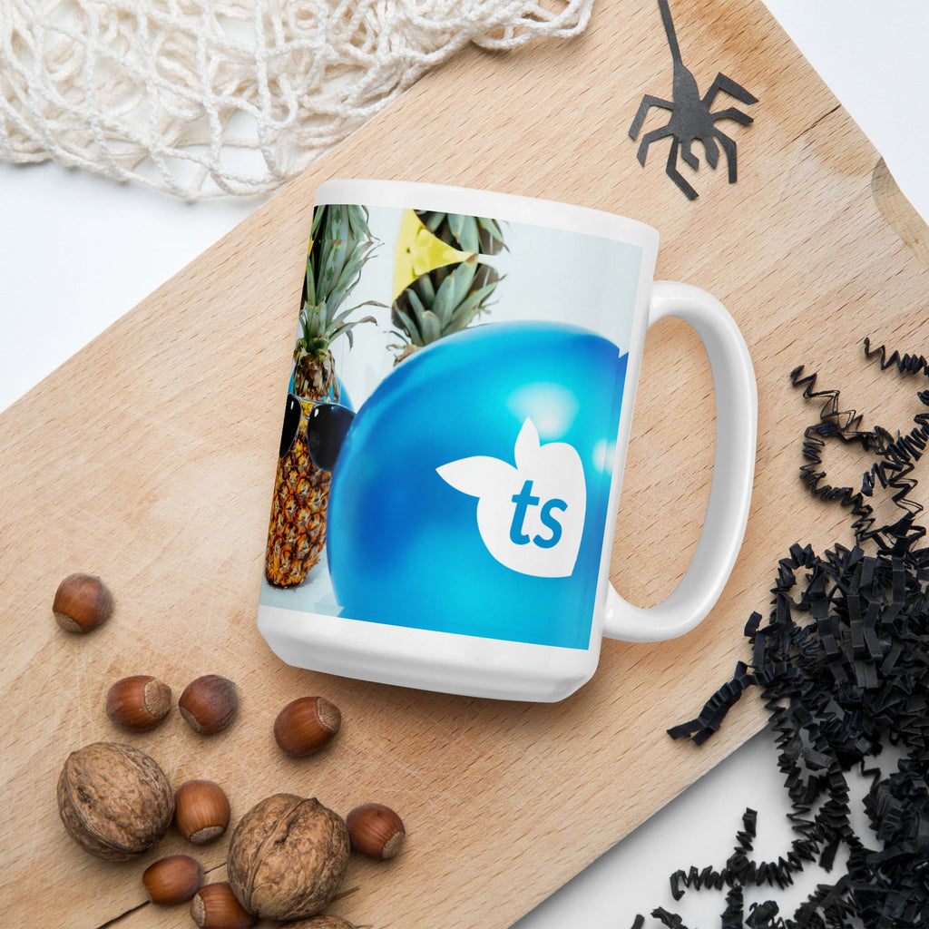tsgabrielle® • Good Vibes Only • Mug brillant • Noir • Céramique • 3 tailles