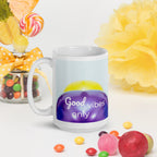 tsgabrielle® • Good Vibes Only • Mug brillant • Noir • Céramique • 3 tailles