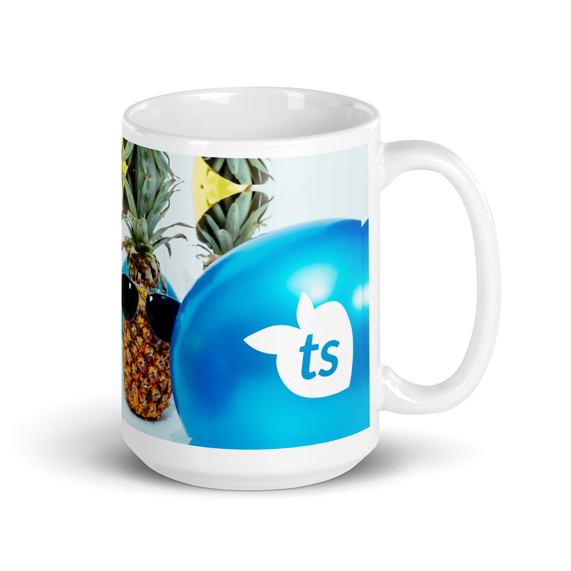 tsgabrielle® • Good Vibes Only • Mug brillant • Noir • Céramique • 3 tailles