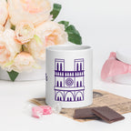 tsgabrielle® • Paris - Cathédrale Notre-Dame • Mug brillant • Blanc • Céramique • 3 tailles