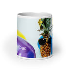 tsgabrielle® • Good Vibes Only • Mug brillant • Noir • Céramique • 3 tailles