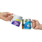 tsgabrielle® • Good Vibes Only • Mug brillant • Noir • Céramique • 3 tailles