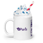 tsgabrielle® • Paris - Cathédrale Notre-Dame • Mug brillant • Blanc