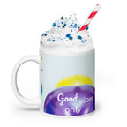 tsgabrielle® • Good Vibes Only • Mug brillant • Noir • Céramique • 3 tailles