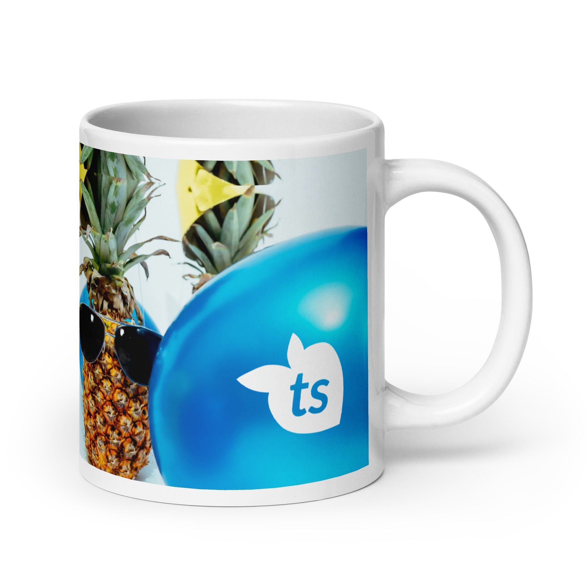tsgabrielle® • Good Vibes Only • Mug brillant • Noir • Céramique • 3 tailles