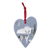 tsgabrielle® • Transcendent Holidays • Wooden Ornaments • Heart